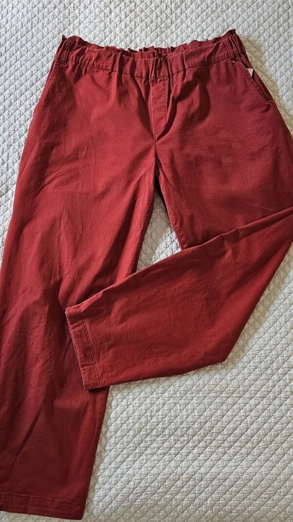 מכנסיים כותנה של יעל אורגד צבע העונה