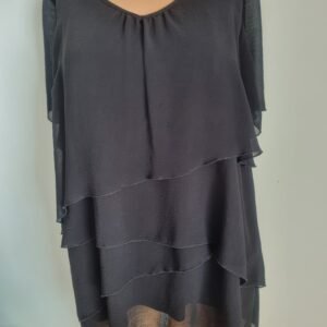 טוניקת ערב שכבות שיפון