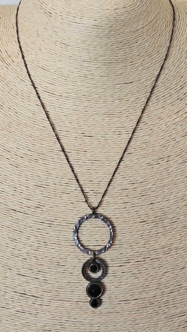 שרשרת ועגילים כסף מגנוליה