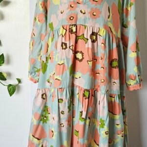 שמלה פרחונית מקסי מעצבת קרן שביט