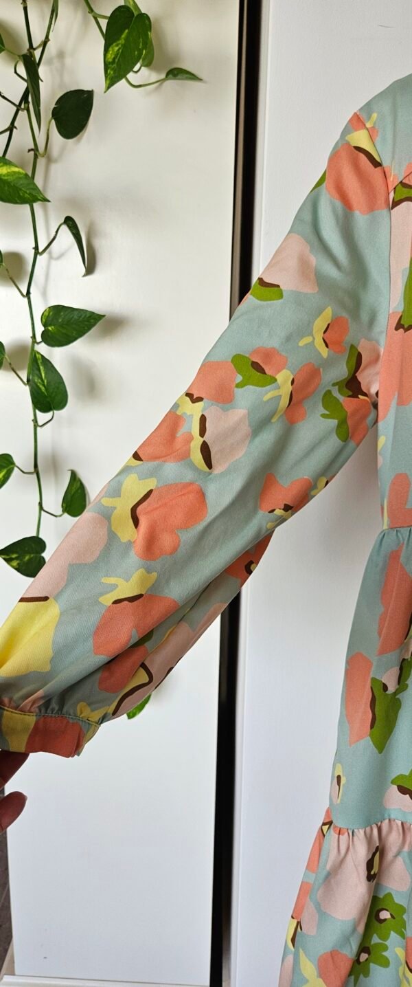 שמלה פרחונית מקסי מעצבת קרן שביט