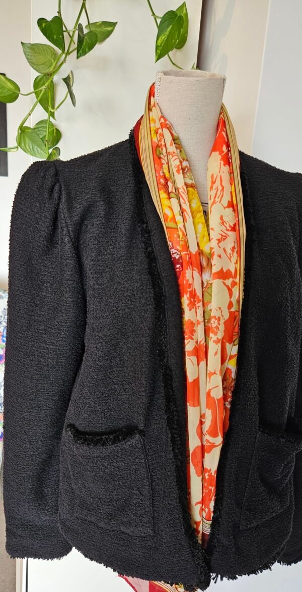 גקט שחור MANGO