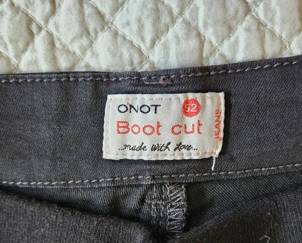 מכנסי ג'ינס שחור עונות חדש מידה 52