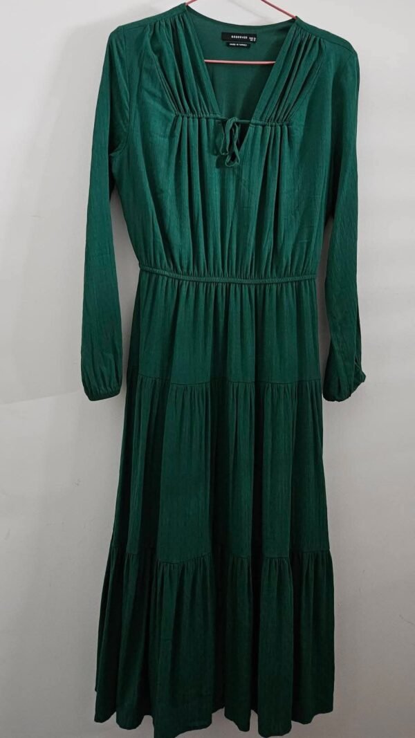 שמלה חדשה ירוקה RESERVED