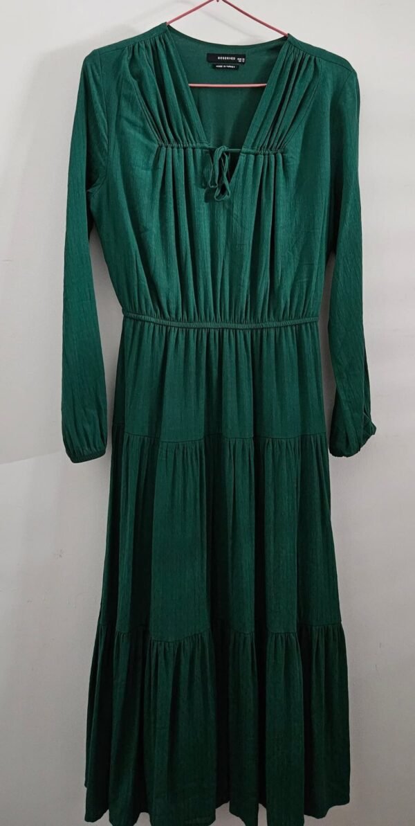 שמלה חדשה ירוקה RESERVED