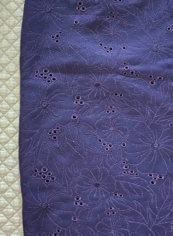 חצאית סגולה פרינט מהמם