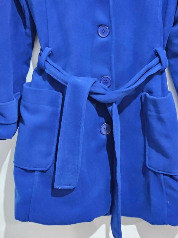 מעיל כותנה כחול