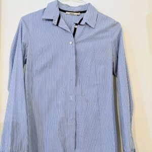 חולצה מכופתרת תכלת פסים של IMPERIAL