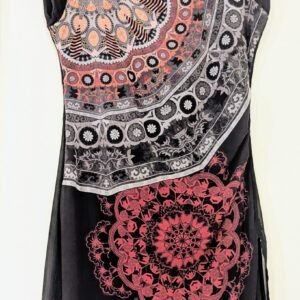 שמלה צבעונית של DESIGUAL אורך מיני / ברך