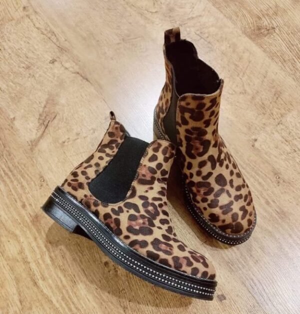 מגפיים חדשים עיצוב מנומר ✨ מידה 37