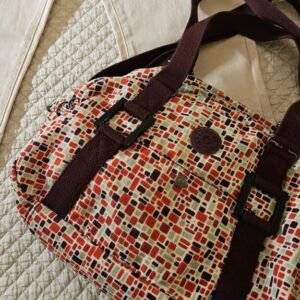 תיק Kipling מקורי צבעוני