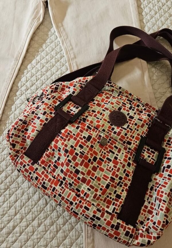 תיק Kipling מקורי צבעוני