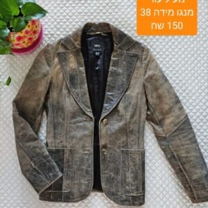 ג'קט עור של מנגו