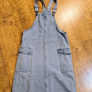 שמלת אוברול ג'ינס כתפיות