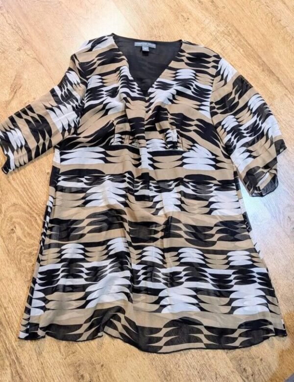 חולצה טוניקה שיפון עיצוב JOSEPHINE CHAUS