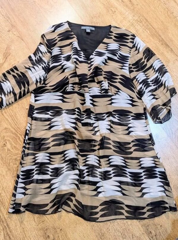 חולצה טוניקה שיפון עיצוב JOSEPHINE CHAUS חולצה טוניקה שיפון עיצוב JOSEPHINE CHAUS