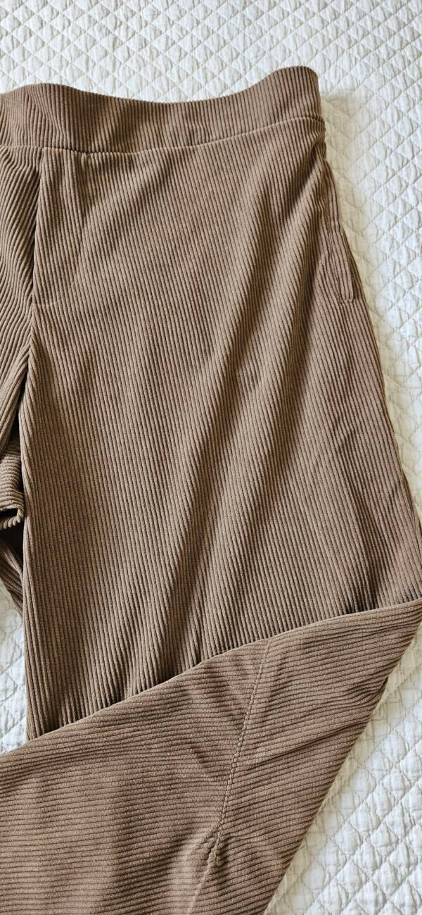 קורדרוי חום חדש cotton