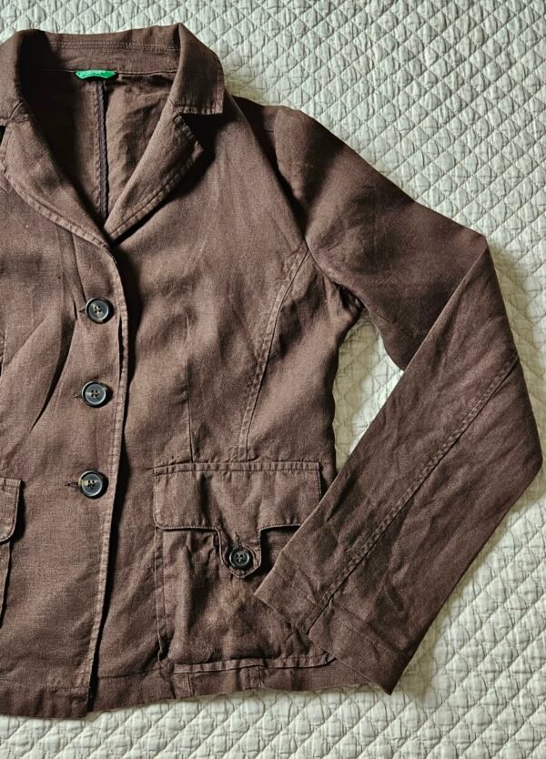 גקט חום BENETTON