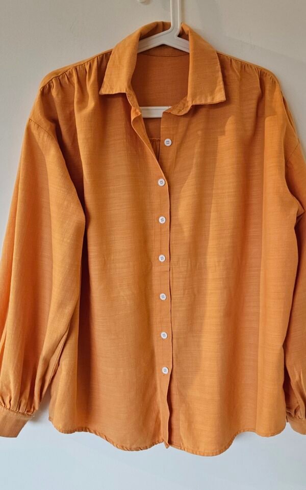 חולצה כתומה 100% כותנה