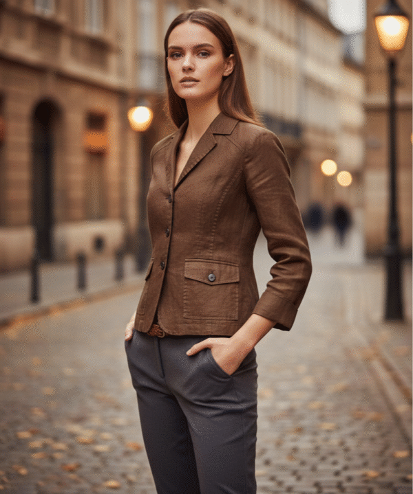 גקט חום BENETTON