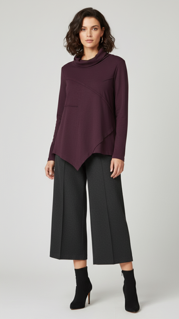 חולצה סגולה flo