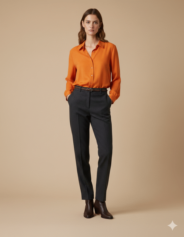 חולצה כתומה 100% כותנה