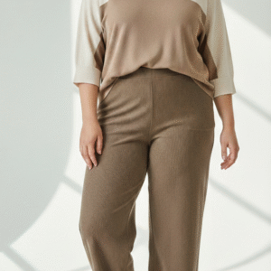 קורדרוי חום חדש cotton