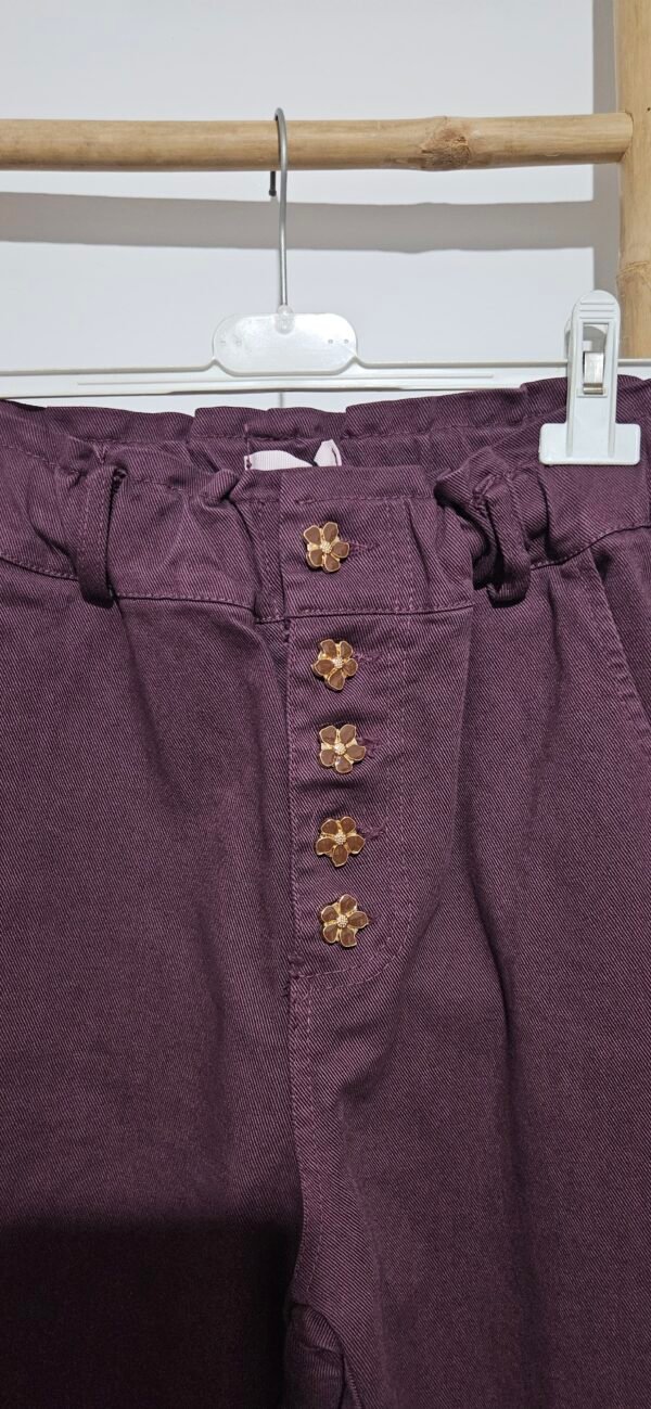 מכנסי גינס בצבע חציל חדשות🪻