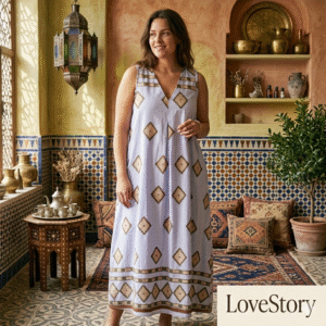 שמלה פרינט מהמם