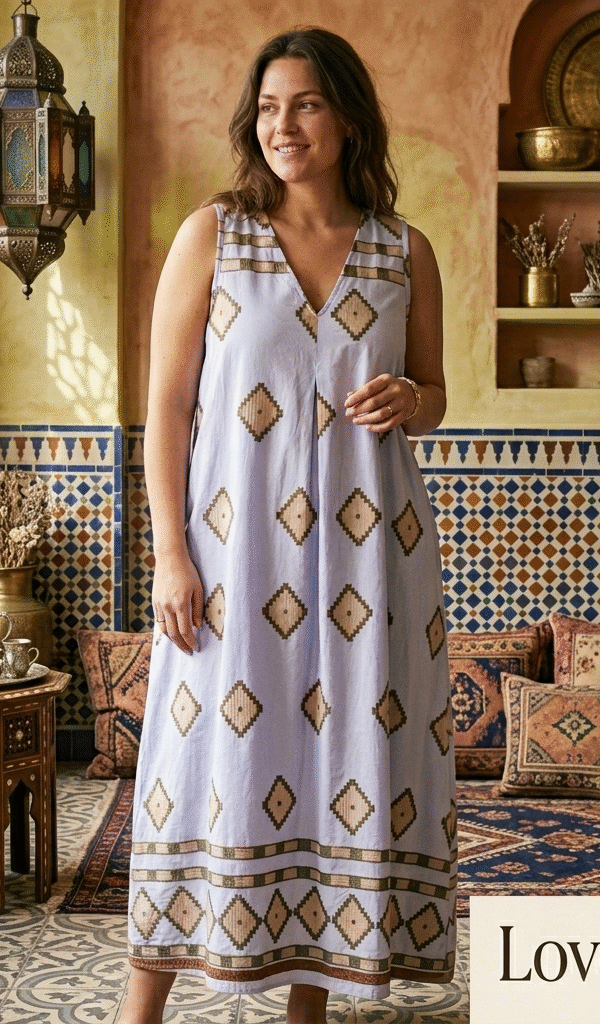 שמלה פרינט מהמם