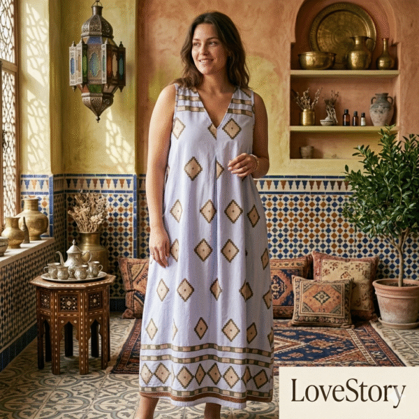 שמלה פרינט מהמם