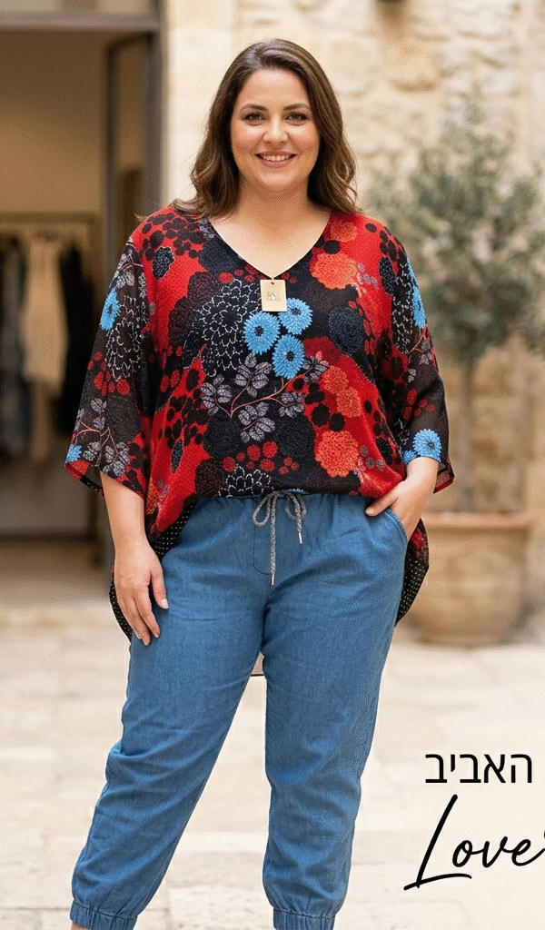 חולצה יפיופה מידה גדולה