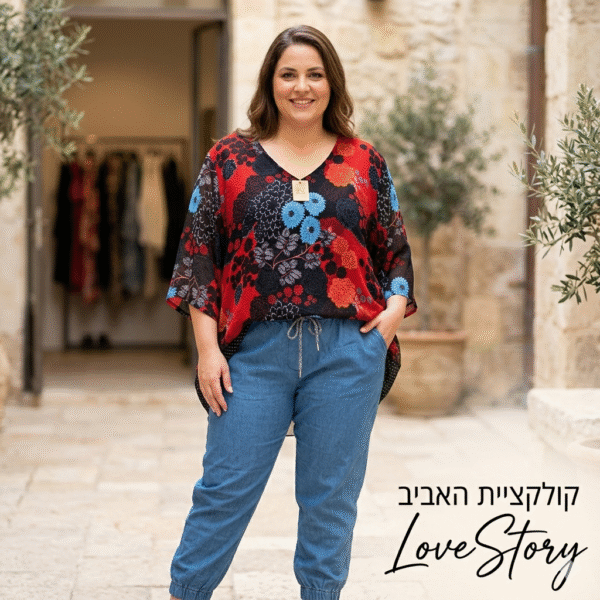 חולצה יפיופה מידה גדולה