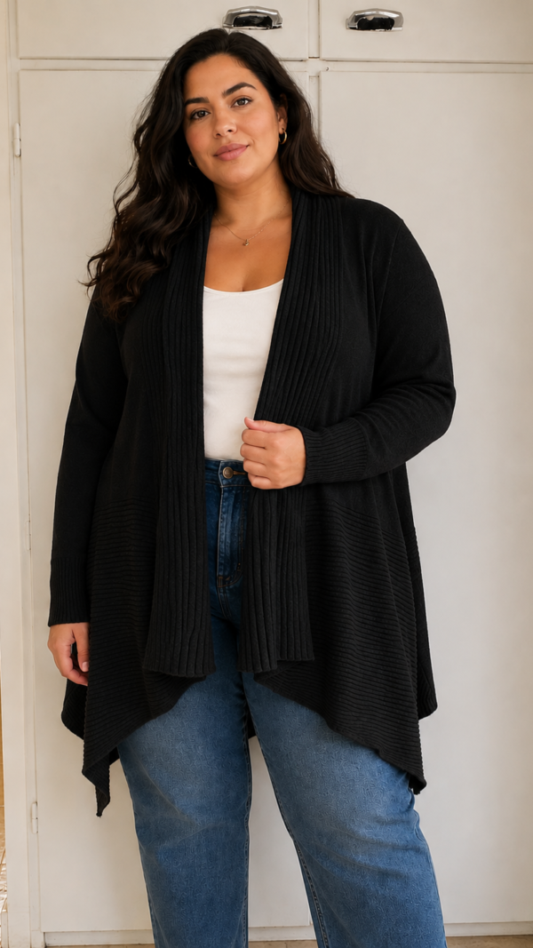 קרדיגן שחור